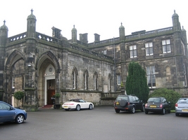 Arriving at Marhall, Bishopton, Scotland